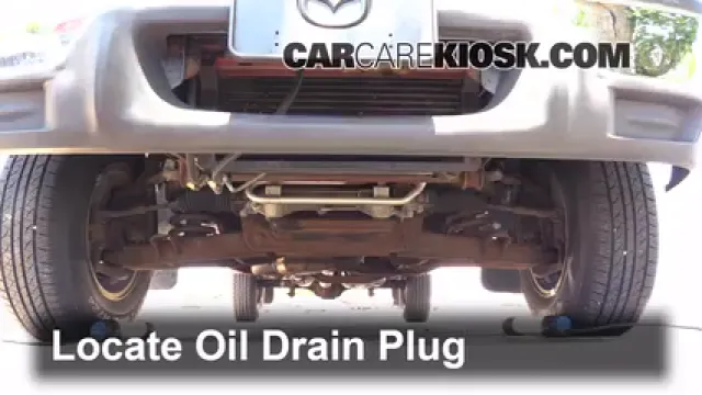 2004 Mazda B3000 SE 3.0L V6 Oil Change Oil and Oil Filter